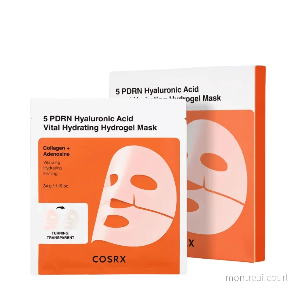 COSRX 5 PDRN Hyaluronic Acid Vital Hydrating Hydrogel Mask (3 sheets)
