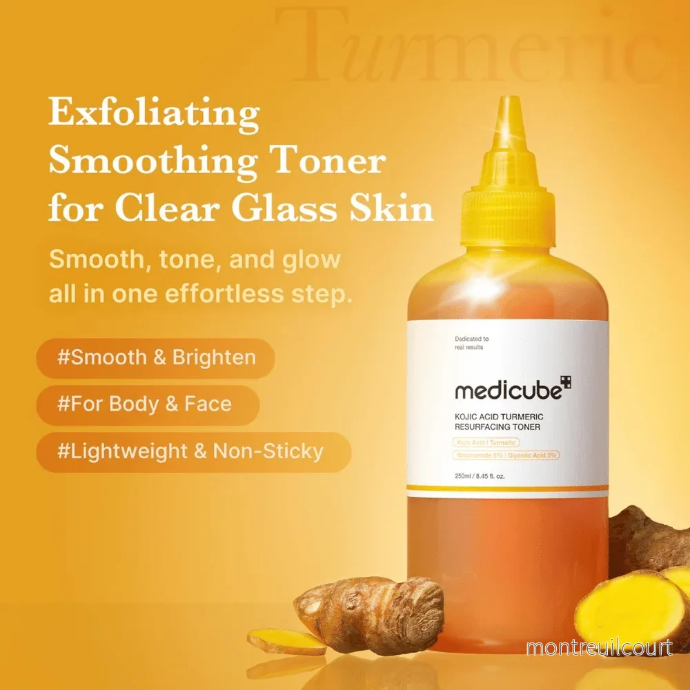 Medicube Kojic Acid Turmeric Resurfacing Toner 250ml - Bild 2