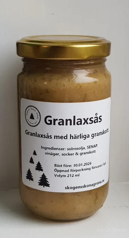 Granlaxsåsen med granskott 212 ml