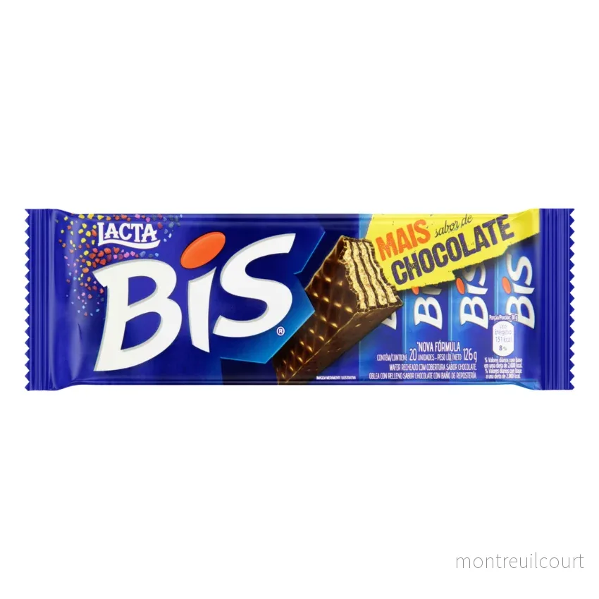 Chocolate Bis / Chocolate Waffles Bis – Lacta (100g)