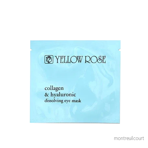 Yellow Rose Collagen & Hyaluronic Dissolving Eye Mask 10×2 Yellow Rose Collagen & Hyaluronic Dissolving Eye Mask 10×2