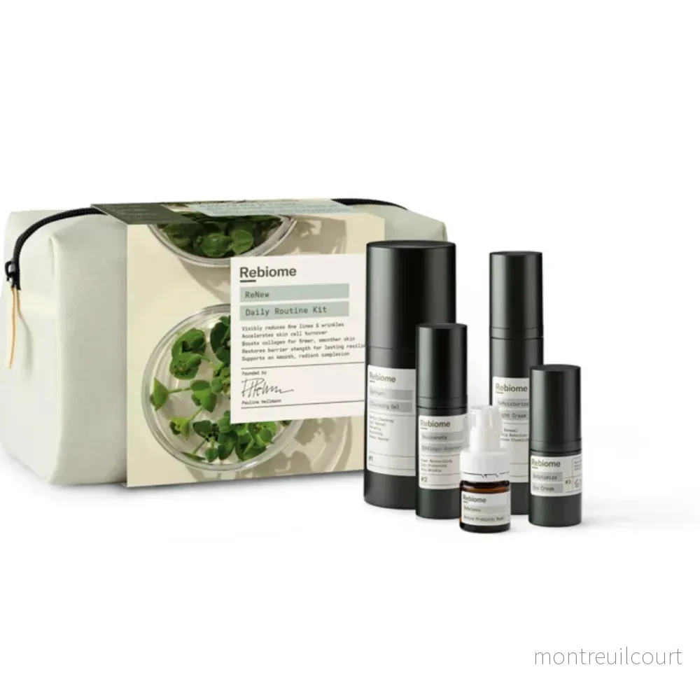 Rebiome ReNew Daily Skincare Routine VÄRDE 5060:- Rebiome ReNew Daily Skincare Routine VÄRDE 5060:-