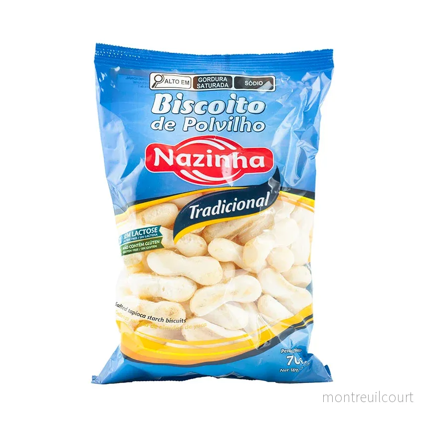 Biscoito de Polvilho / Manioc Chips – Nazinha (70g) Biscoito de Polvilho / Manioc Chips – Nazinha (70g)