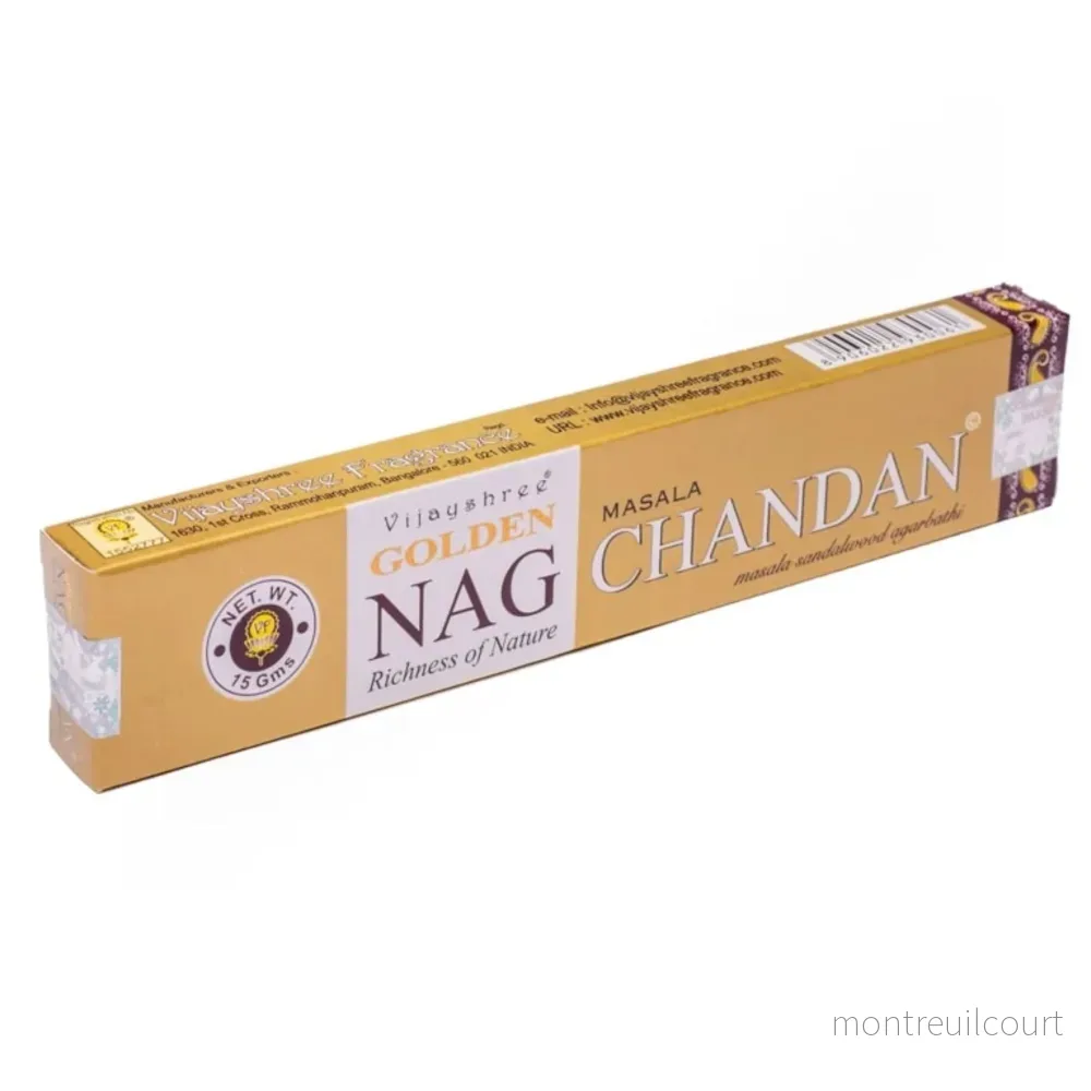 Golden Nag Chandan – rökelsestickor Golden Nag Chandan – rökelsestickor