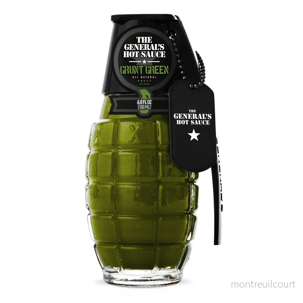 The General’s Hot Sauce – Grunt Green 180ml The General’s Hot Sauce – Grunt Green 180ml