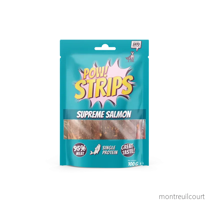 POW! Strips Supreme Salmon 100g POW! Strips Supreme Salmon 100g