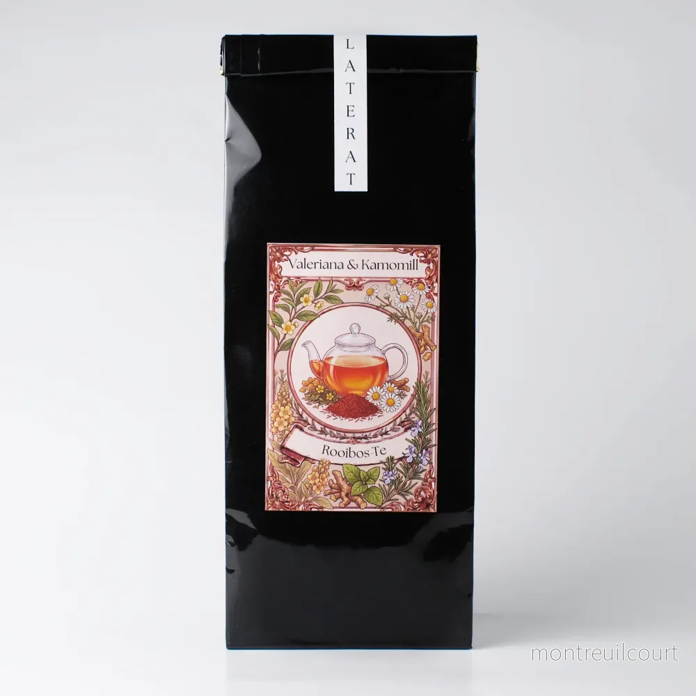 Premium Rooibos-Te – Valeriana & Kamomill – 100 g Premium Rooibos-Te – Valeriana & Kamomill – 100 g
