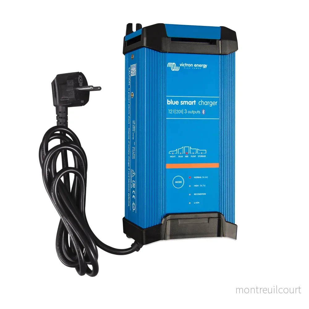 Victron Energy Blue Smart IP22 Laddare, 12V 20A-3 med Bluetooth Victron Energy Blue Smart IP22 Laddare, 12V 20A-3 med Bluetooth