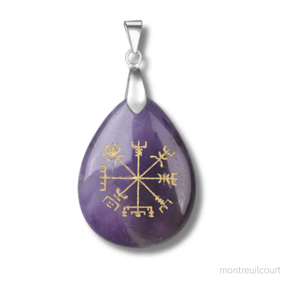 Hänge Vegvisir – ametist