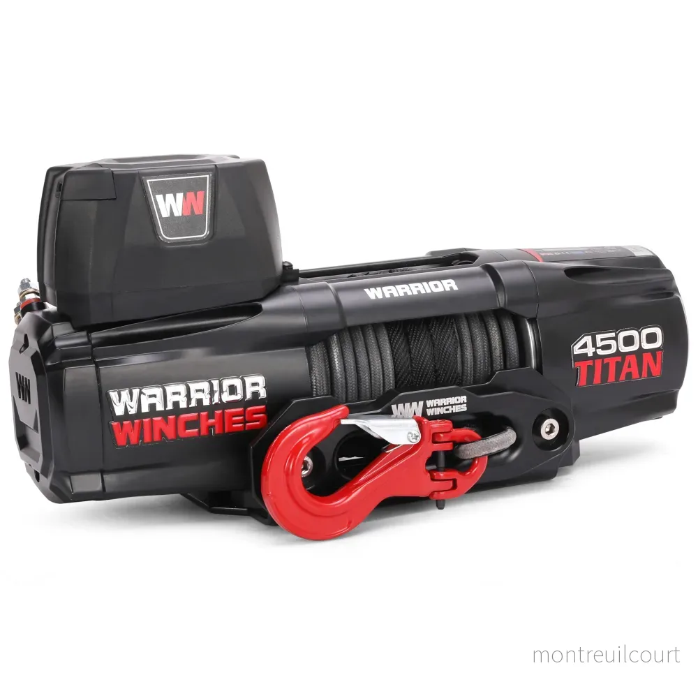 Warrior Winches Titan 4500 Elektrisk vinsch 24V - Armortek Extreme
