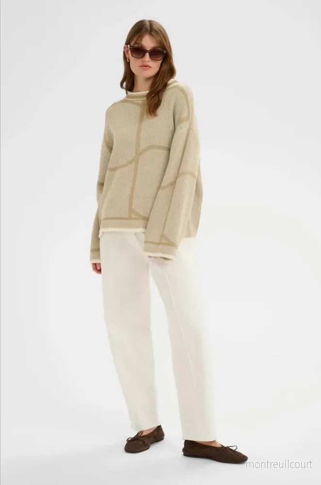 SOAKED – RAVA MONO PULLOVER 30409010 – BEIGE SOAKED – RAVA MONO PULLOVER 30409010 – BEIGE