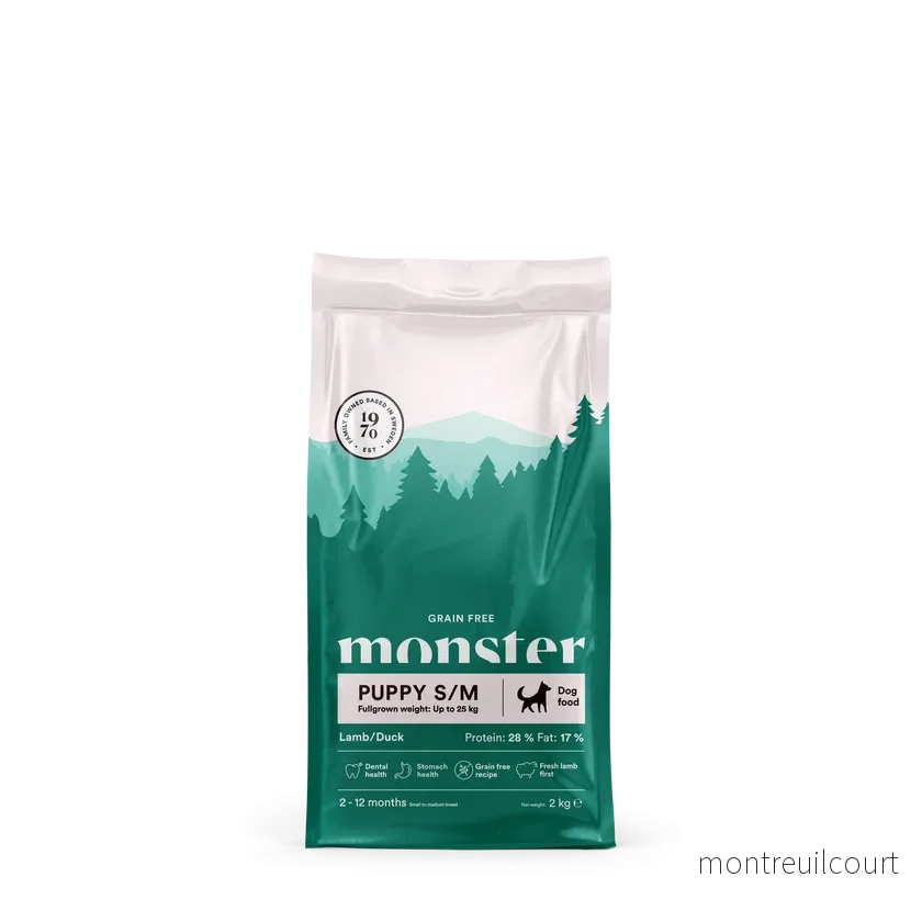 Monster Dog Grain Free Puppy All Breed Lamb & Duck 12kg - Bild 2