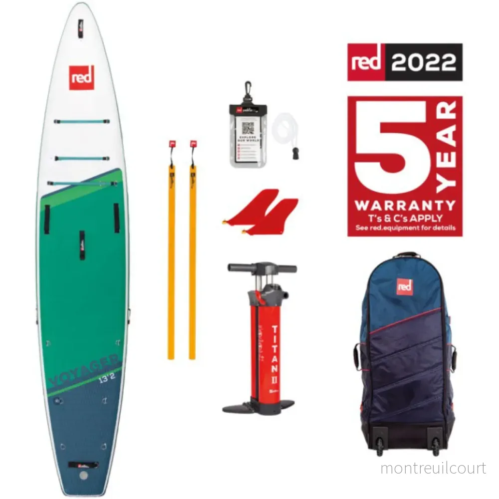 Red Paddle Co 13.2 Voyager Plus HT MSL, SUP-Bräda Red Paddle Co 13.2 Voyager Plus HT MSL, SUP-Bräda