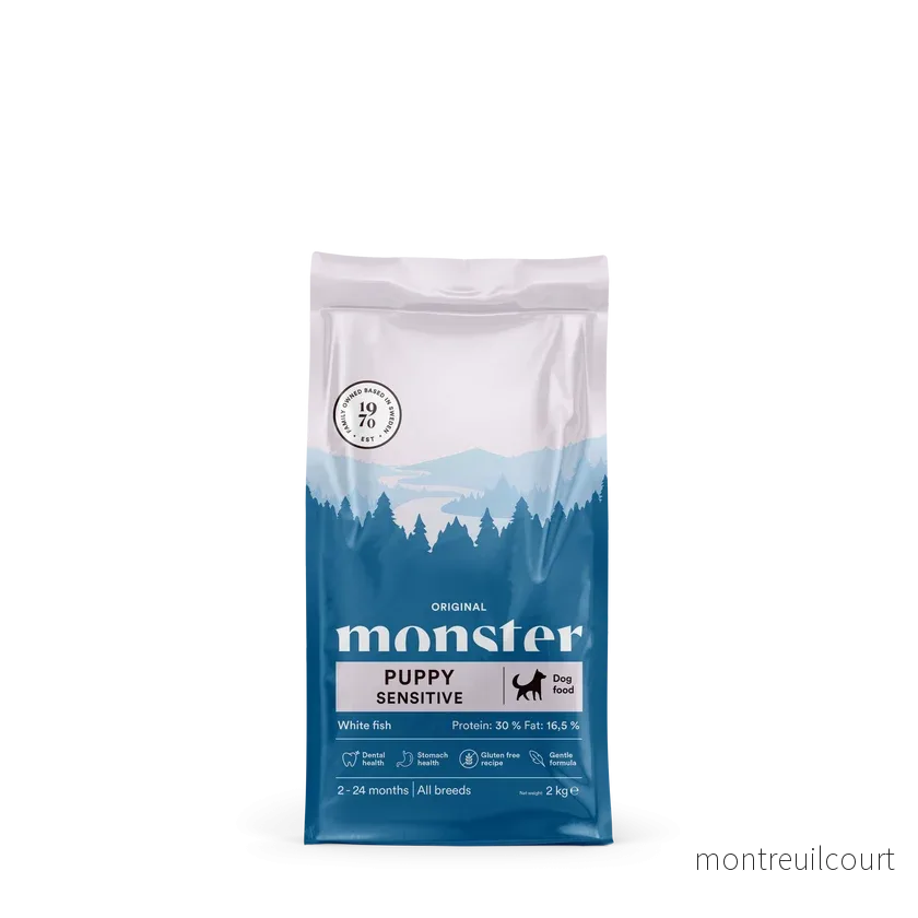 Monster Dog Original Puppy Sensitive White Fish
