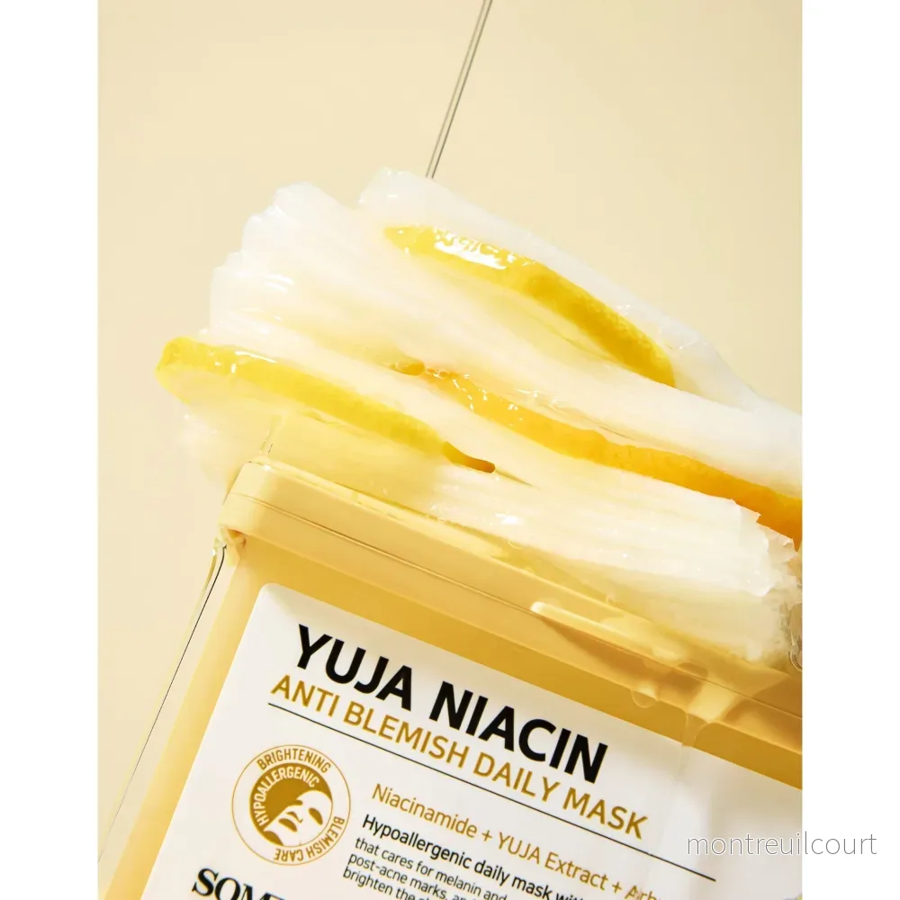 SOME BY MI Yuja Niacin Anti Blemish Daily Mask 30 st - Bild 2