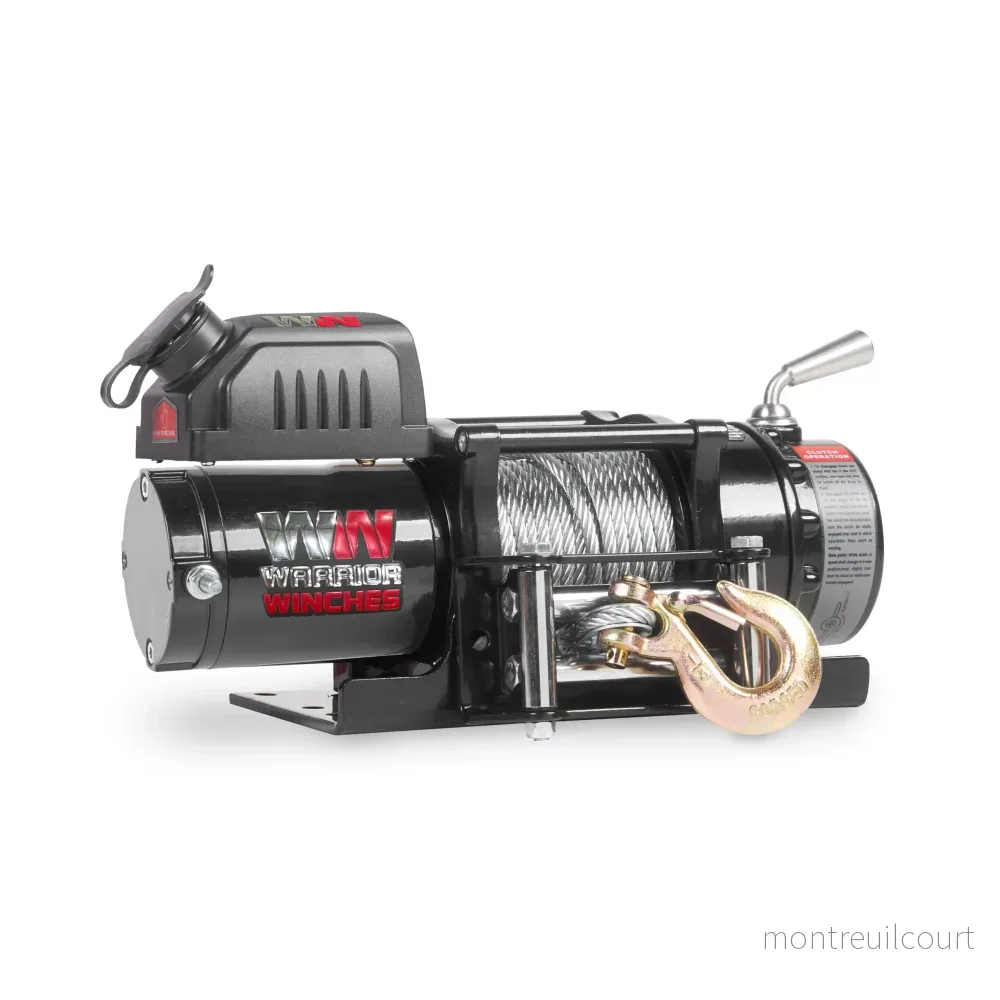 Warrior Winches Ninja 4500 Elektrisk vinsch 12V Stålvajer