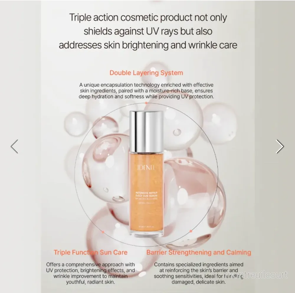 IDENEL Intensive Repair Daily Sun Serum - Bild 3