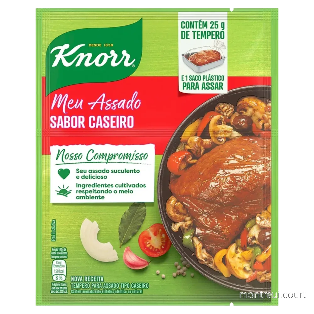 Tempero Meu Assado Sabor Caseiro / Home Style Seasoning Mix – Knorr (25g) Tempero Meu Assado Sabor Caseiro / Home Style Seasoning Mix – Knorr (25g)