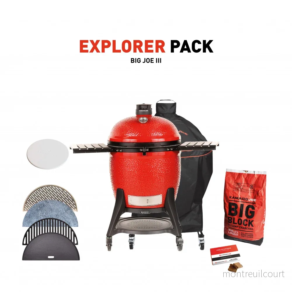 Kamado Joe Big Joe 3 Explorer paket Kamado Joe Big Joe 3 Explorer paket