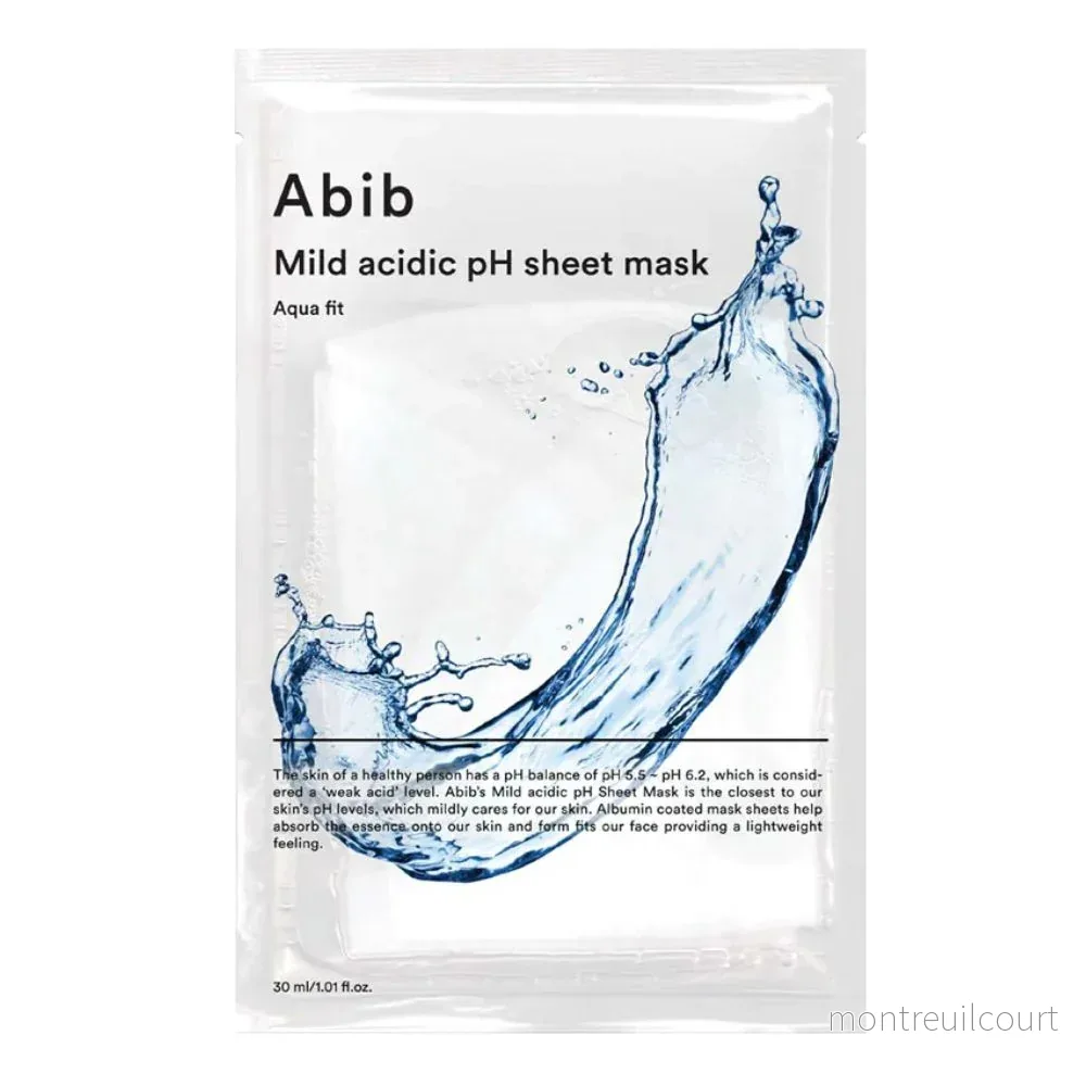 Abib Mild Acidic Ph Sheet Mask Aqua Fit 1 sheet Abib Mild Acidic Ph Sheet Mask Aqua Fit 1 sheet