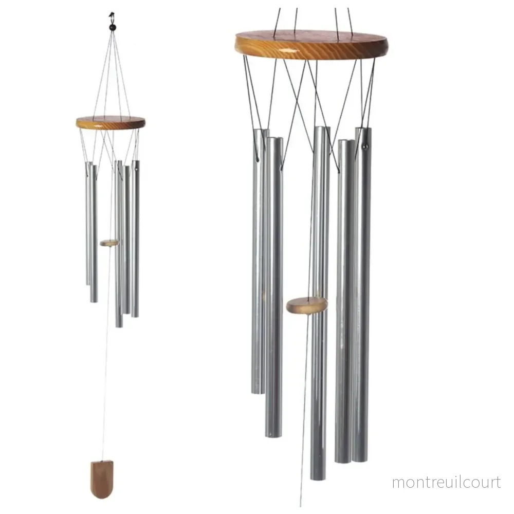 Vindspel metall – totalhöjd 88 cm