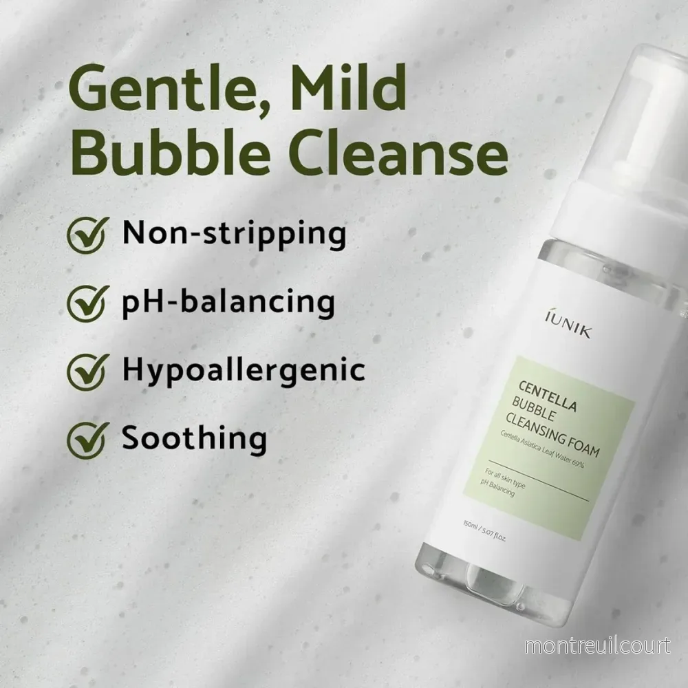iUNIK - Centella Bubble Cleansing Foam (150 ml.) - Bild 2