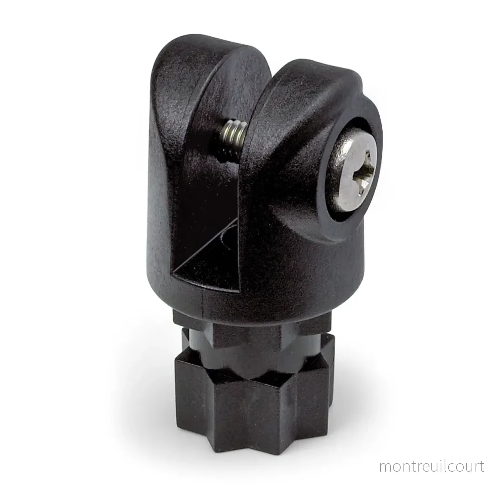 Clevis/Bimini Support Pair Black