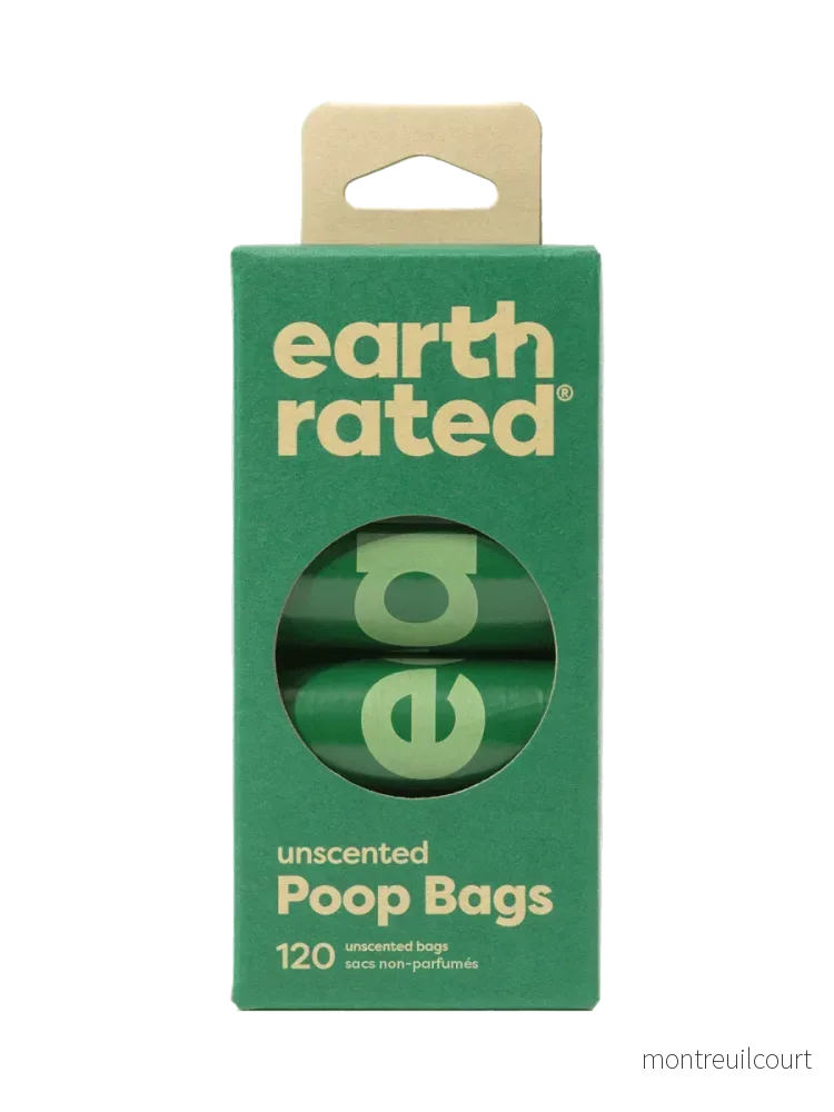 Earth Rated Hundeposer I Ruller Unscented (120 poser) Earth Rated Hundeposer I Ruller Unscented (120 poser)
