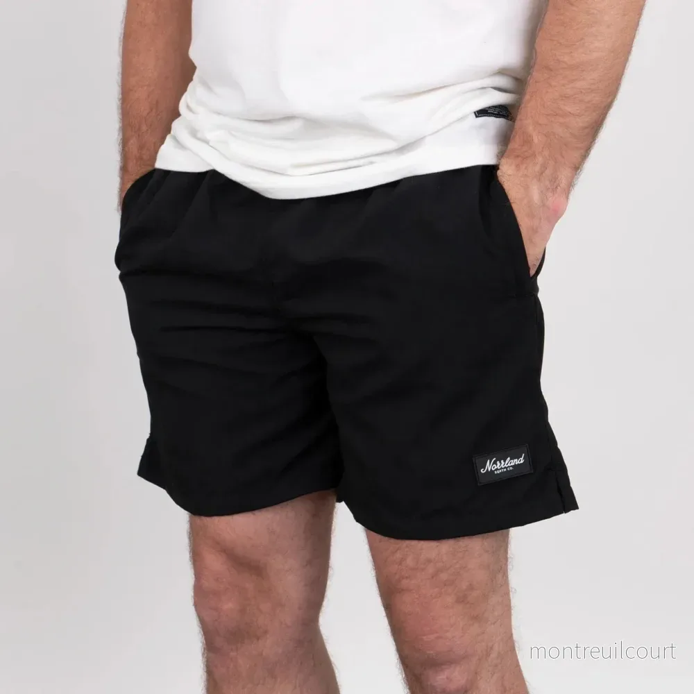 SQRTN TGN Script Swimshorts – Black