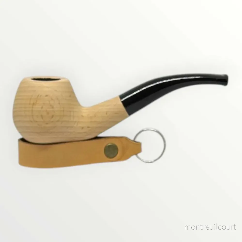 Pipa Naturell – Obehandlad Träpipa i Modell Bent Apple (150mm) Pipa Naturell – Obehandlad Träpipa i Modell Bent Apple (150mm)