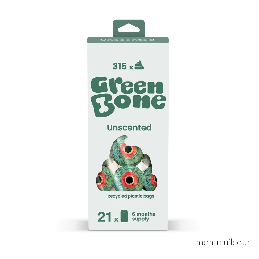 Green Bone Unscented Hundeposer 315 stk. Green Bone Unscented Hundeposer 315 stk.