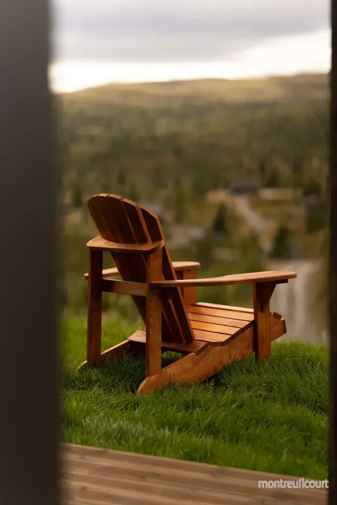 Muskoka Pine Trädgårdsstol - Bild 3