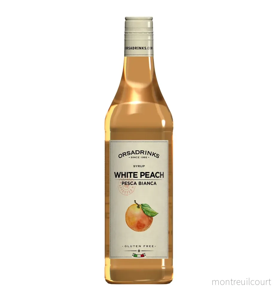 ODK VIT PERSIKA SYRUP - Bild 2