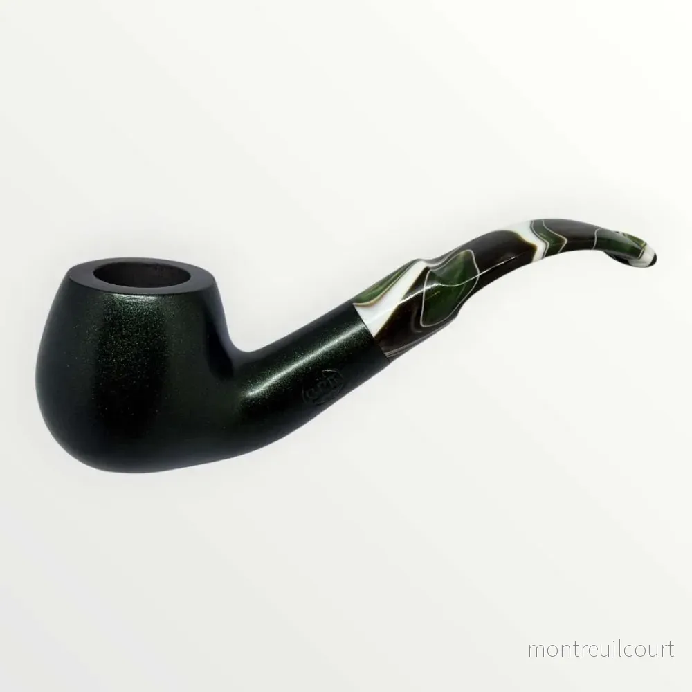 Blitz Metallic Green Bent Apple – En pipa med karaktär - Bild 2