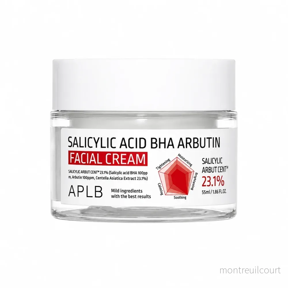 APLB Salicylic Acid BHA Arbutin Facial Cream 55ml APLB Salicylic Acid BHA Arbutin Facial Cream 55ml