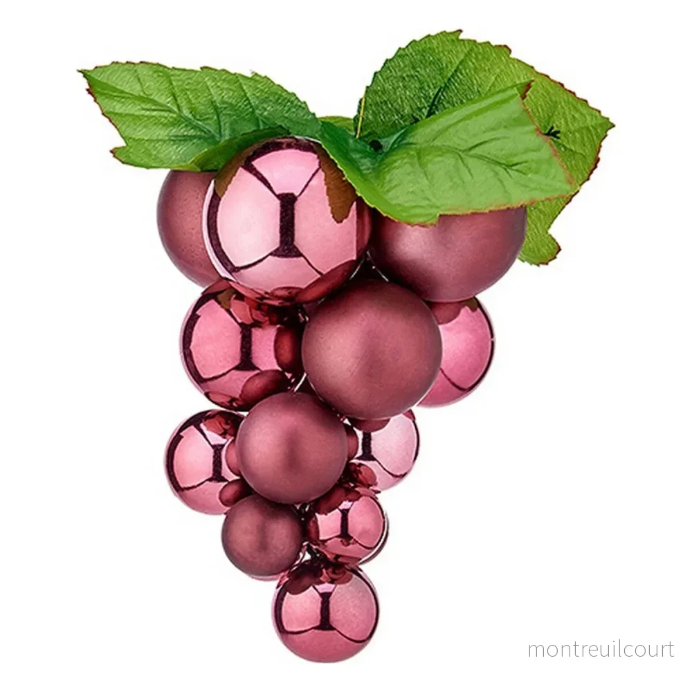 Julgranskula Vindruvor Rosa 25 cm