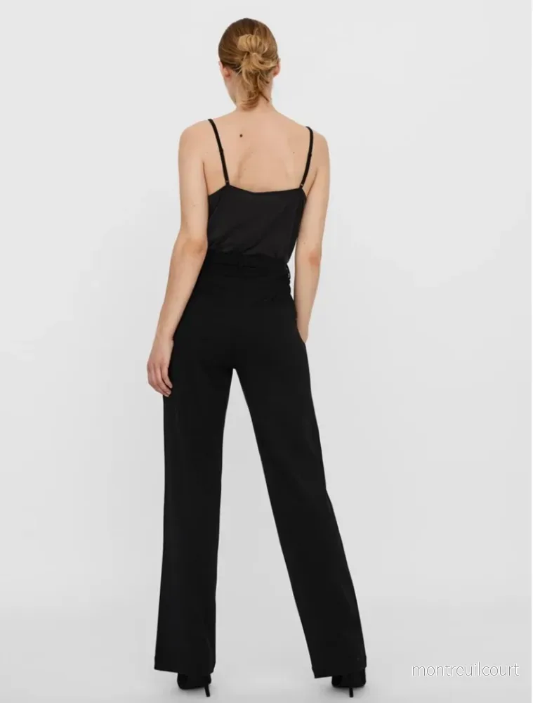 ZAMIRA SLIM STRAIGHT PANT - BLACK - Bild 2