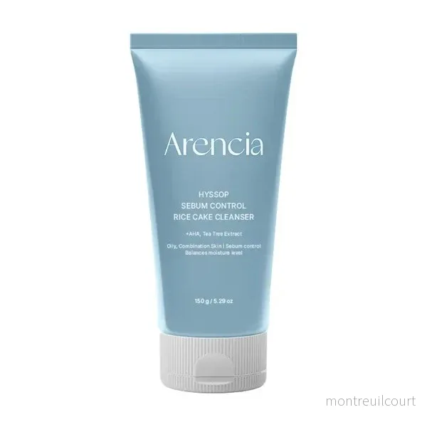 Arencia Hyssop Sebum Control Rice Cake Cleanser 150ml