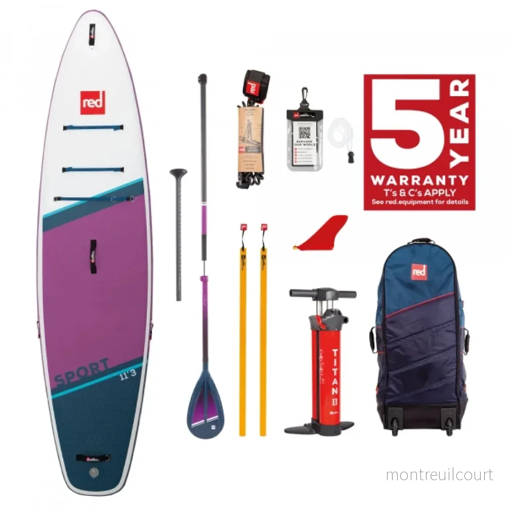 Red Paddle Co 11,3 Sport Purple HT MSL, SUP-Bräda Red Paddle Co 11,3 Sport Purple HT MSL, SUP-Bräda