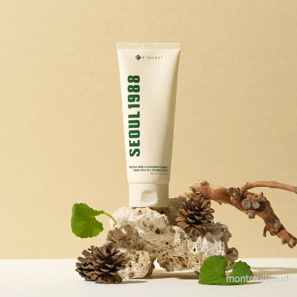 K-SECRET SEOUL 1988 Cleansing Foam Pine Cica 1% + Probiotics 150ml - Bild 2