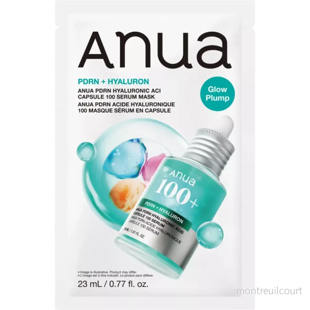 Anua PDRN Hyaluronsyra Kapsel 100 Serum Mask - Bild 2