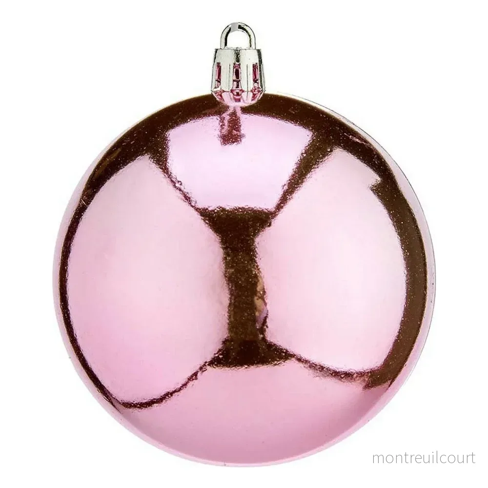 16 st Julgranskulor Rosa Ø 8 cm 16 st Julgranskulor Rosa Ø 8 cm