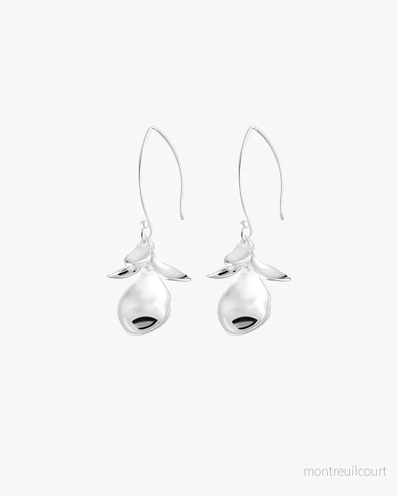 Violet small earrings