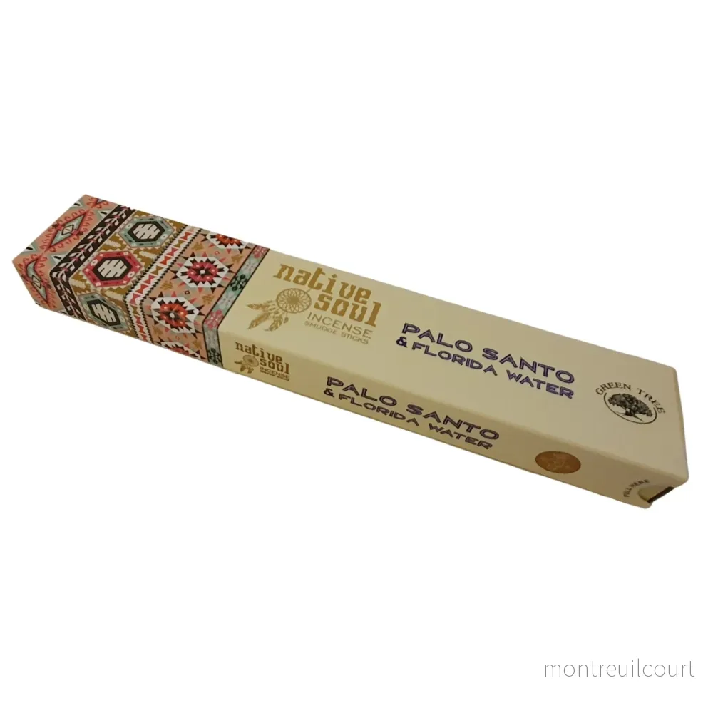 Native Soul – Florida vatten / Agua de Florida / Palo Santo rökelsestickor Native Soul – Florida vatten / Agua de Florida / Palo Santo rökelsestickor