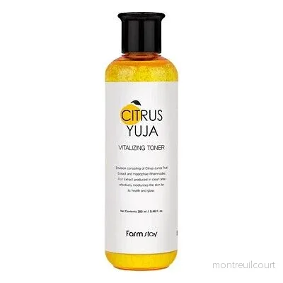 Farmstay Citrus Yuzu Vitaliserande Toner-emulsion