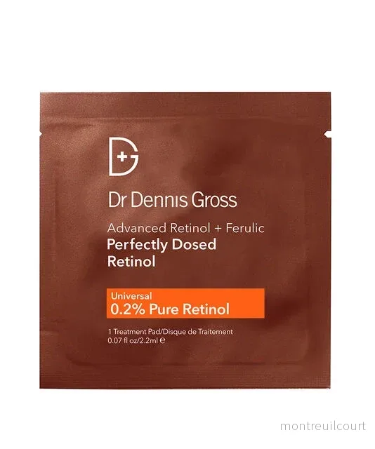 Dr Dennis Gross Advanced Retinol + Ferulic Perfectly Dosed Treatments (Universal 0.2%) 8 ST Dr Dennis Gross Advanced Retinol + Ferulic Perfectly Dosed Treatments (Universal 0.2%) 8 ST