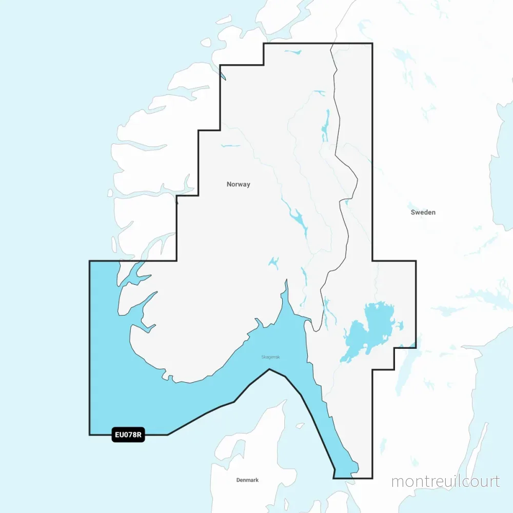 Garmin Navionics+ NSEU078R – Oslo –Skagerrak -Haugesund