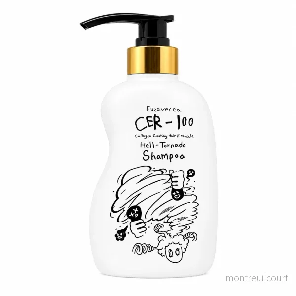 Elizavecca CER-100 Collagen Coating Hair A+ Muscle Hell-Tornado Shampoo, 500ml Elizavecca CER-100 Collagen Coating Hair A+ Muscle Hell-Tornado Shampoo, 500ml