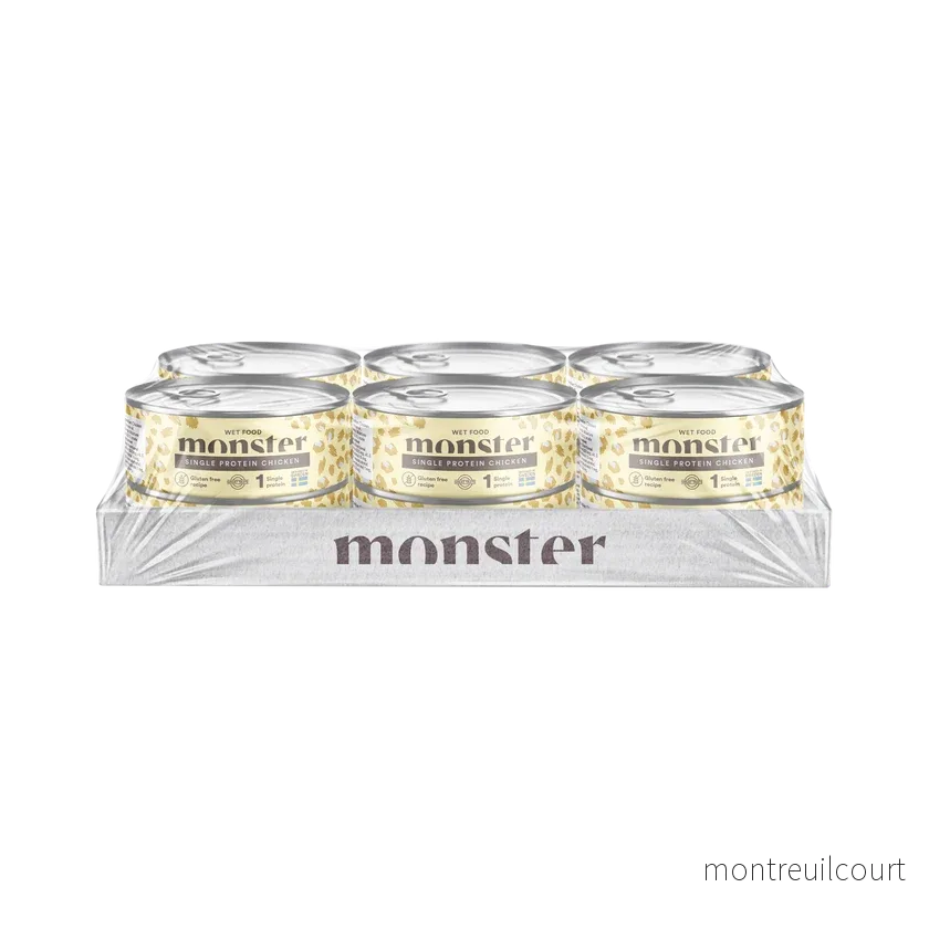 Monster Cat Adult Vådfoder Single Protein Chicken 100g - Bild 2