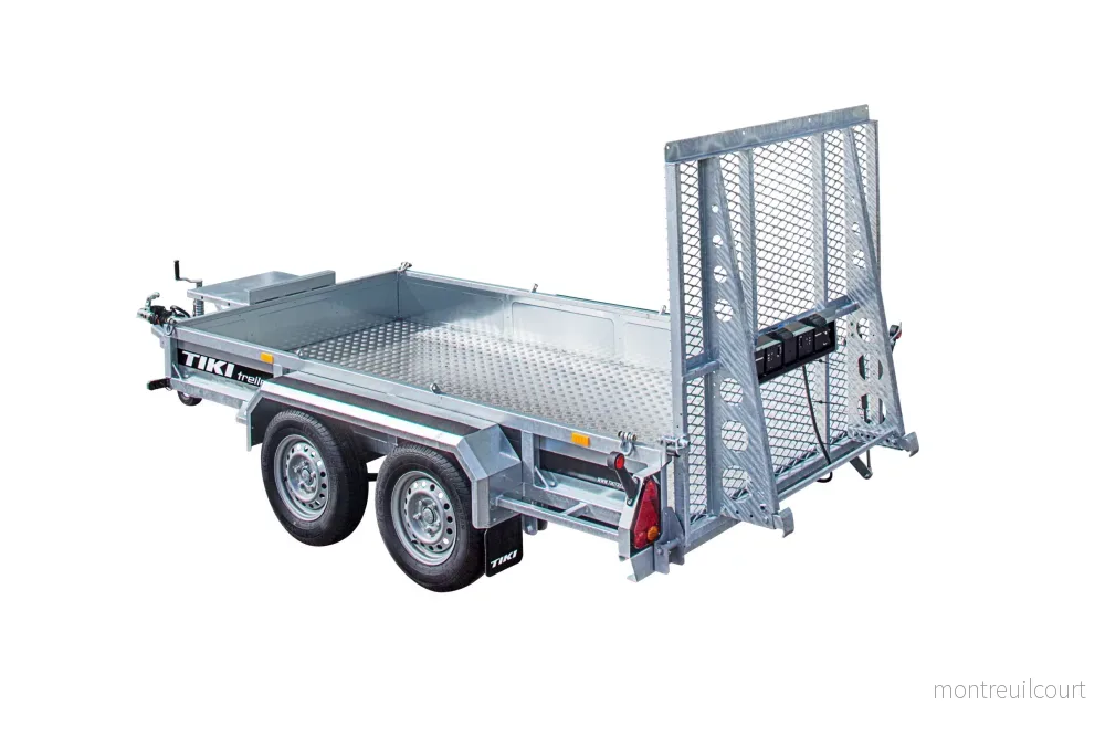 Tiki TP300-DLB aludurk Maskinsläp - Bild 2